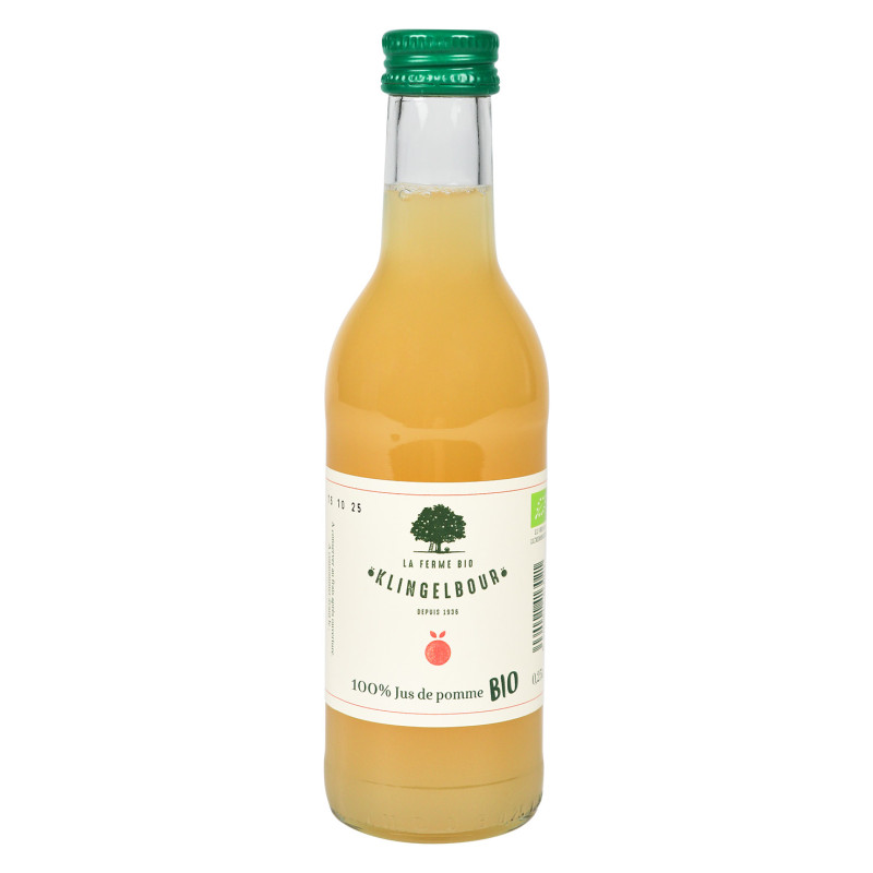 BIO JUS DE POMME KLINGELBOUR 12X0.25L
